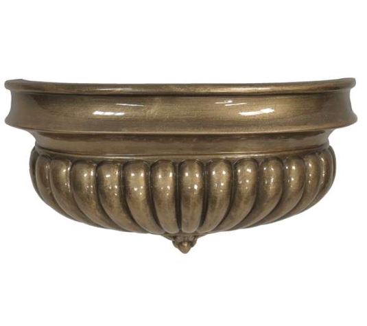 Jardinera de marmolina 24 cm