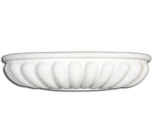 Jardinera de marmolina 38 cm