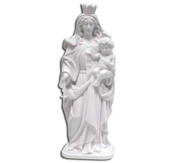 Virgen del Rosario 37 cm