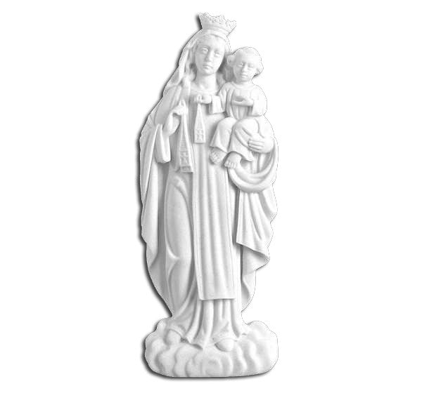 Virgen del Carmen 34 cm