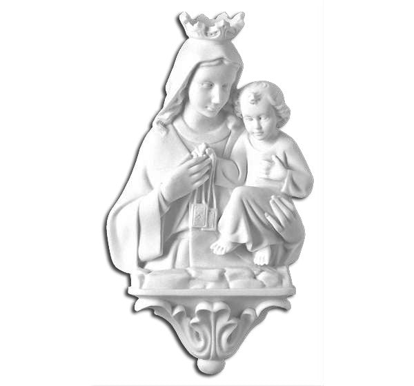 Virgen del Carmen 40 cm