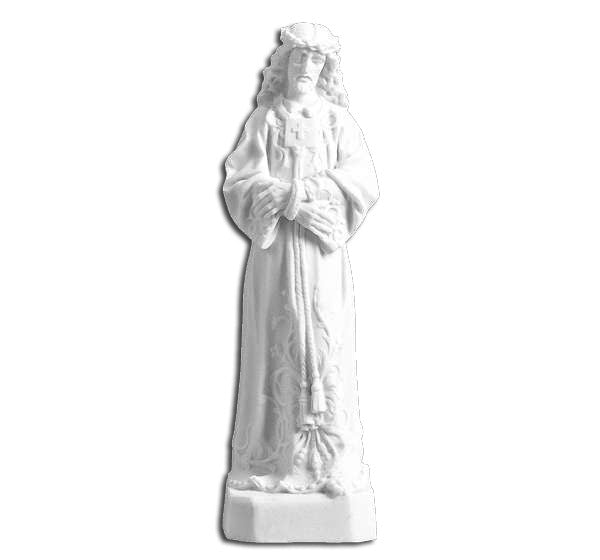 Cristo de Medinaceli en Marmolina de 32 cm para Decoración de Lápidas