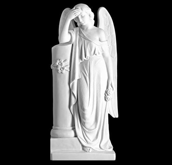 Ángel con Columna 80 cm
