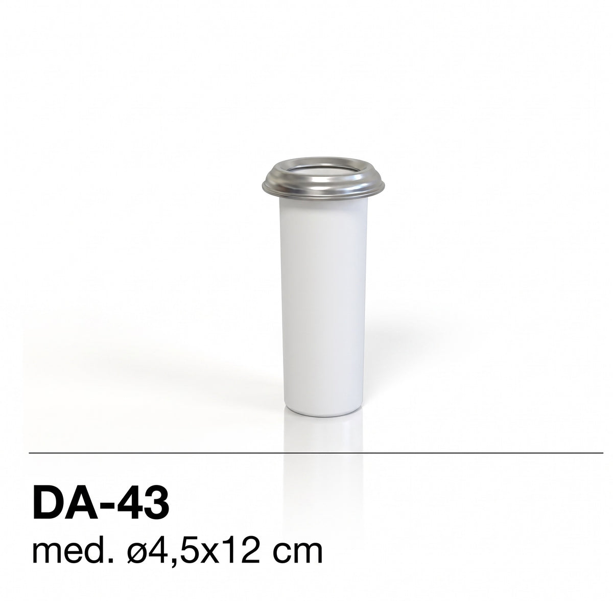 Depósito de Plástico para Jarrón DA-43 con Arillo