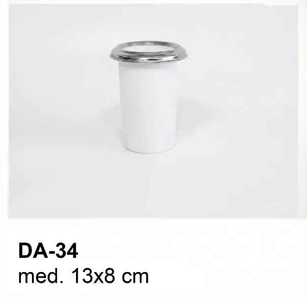 Depósito de Plástico para Jarrón DA-34 con Arillo 10 cm
