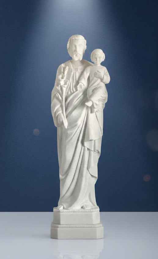Estatua de San José tallada en Mármol / Escultura a Medida