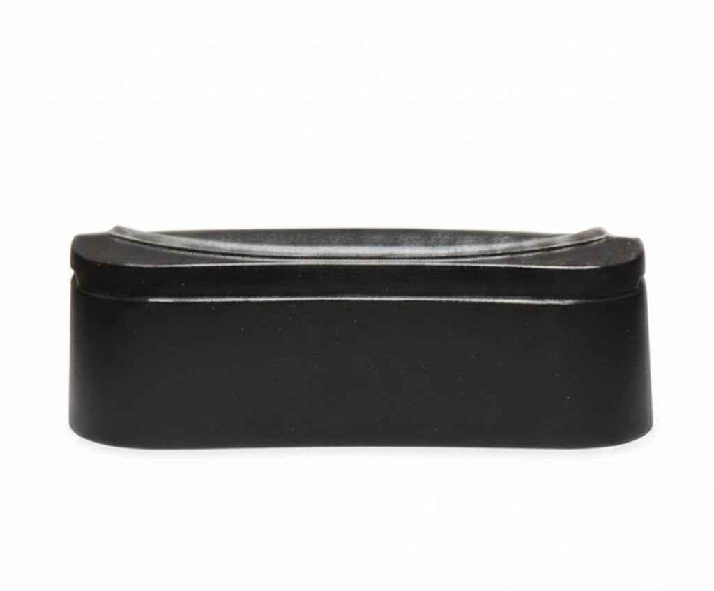 Jardinera Clásica de Granito Negro Intenso de 36 cm Lápidas
