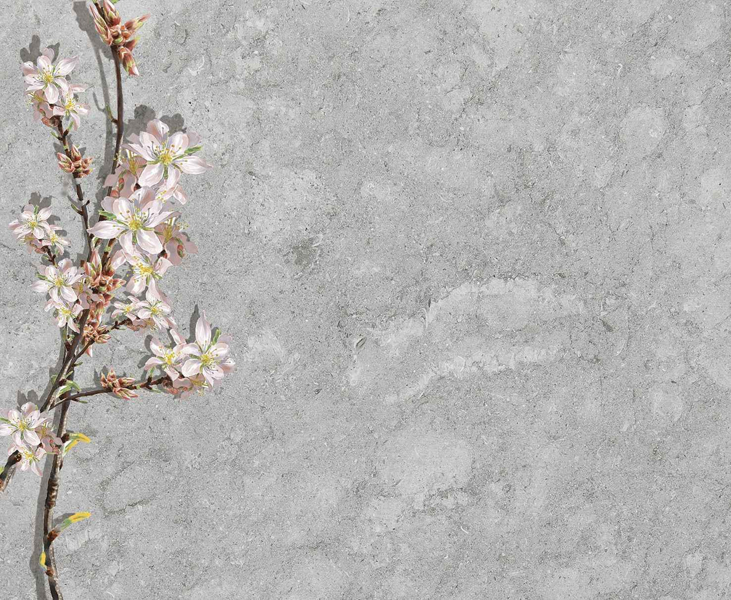 Lápida Cerámica con Fotografía Personalizada ALMENDRO EN FLOR