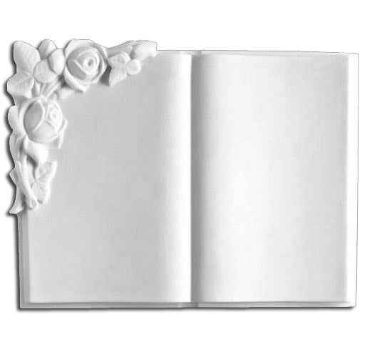 Libro Rosas de Marmolina Personalizado 36 × 28 cm