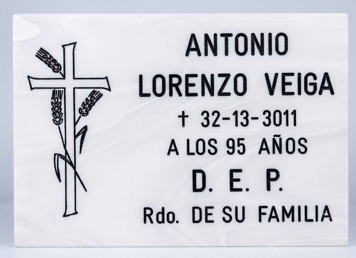 Placa de Piedra Artificial Imitación Mármol de Carrara