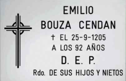 Placa de Acero Inoxidable Personalizada Cruz Celta