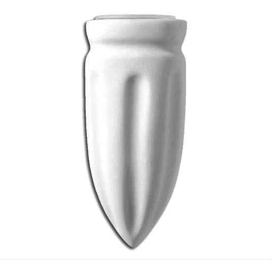Búcaro Funerario de Marmolina para Lápidas 15 cm