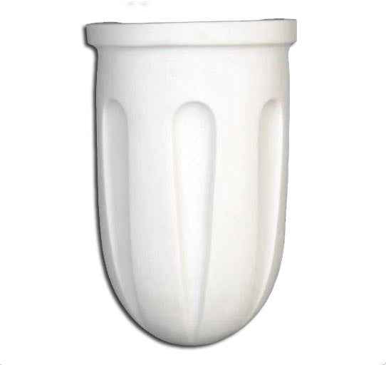 Jarrón Griego de Marmolina 18 cm para Lápidas y Nichos