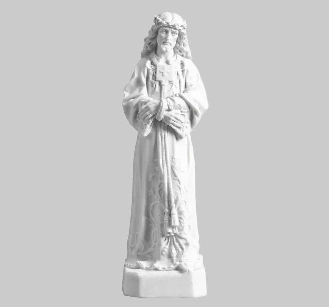Cristo de Medinaceli en Marmolina para Lápidas 32 cm