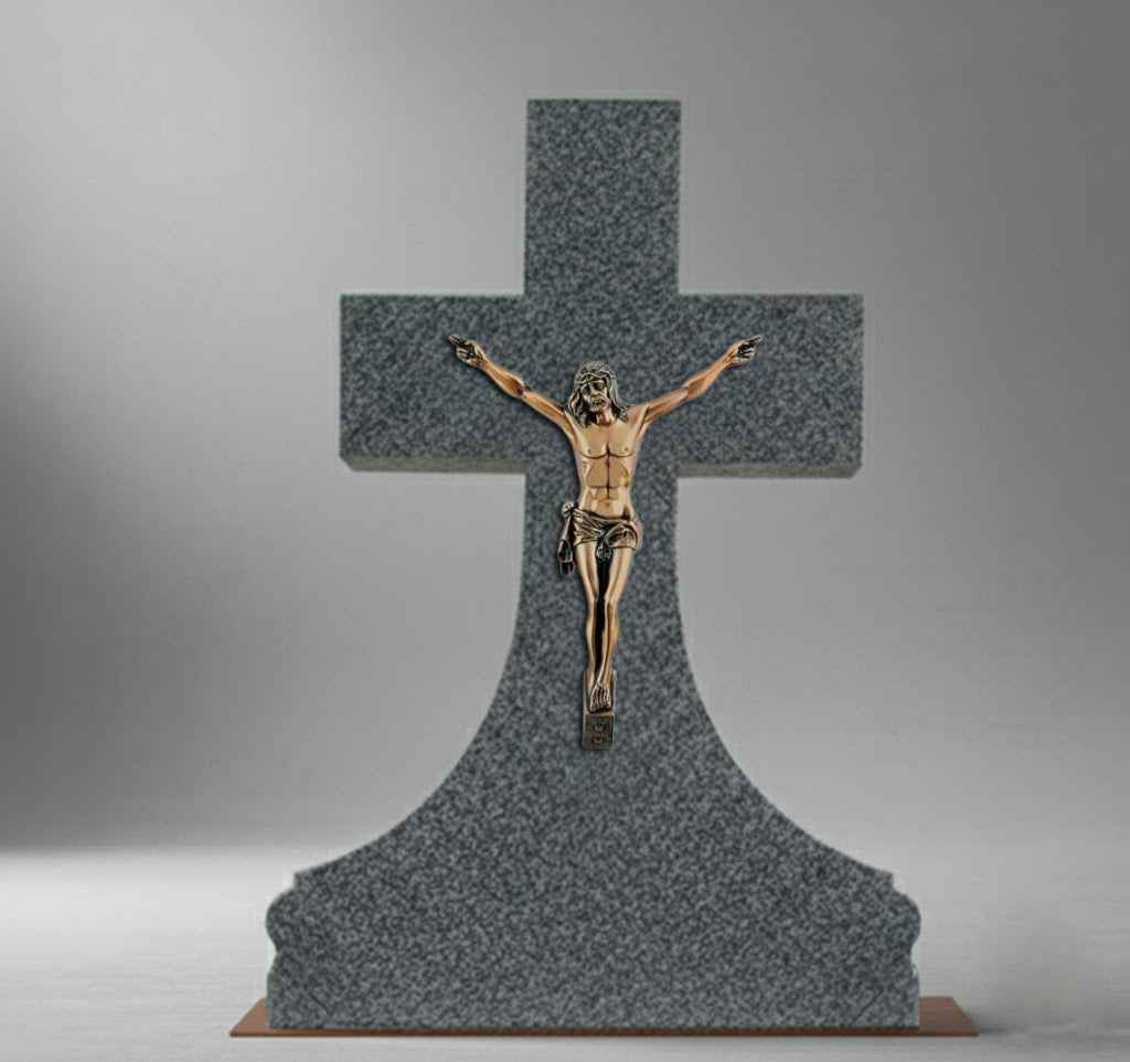Cristo de Bronce para Cruces y Lápidas (42 cm)