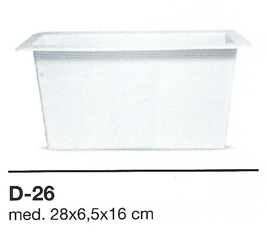 D-26 28x16x6,5 cm
