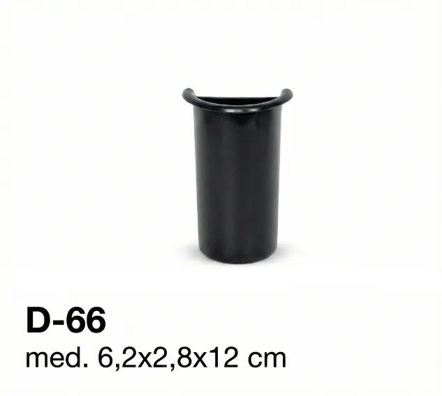 Depósito de plástico para jarrón D‑66 | 12,2×6,2×2,8 cm | Entrega inmediata