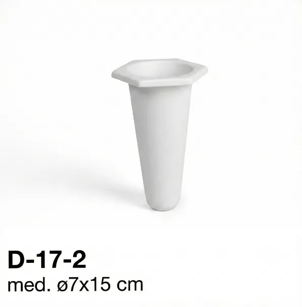 Depósito de plástico para jarrón D 17/2 | Medidas 15×7/3 cm | Entrega inmediata