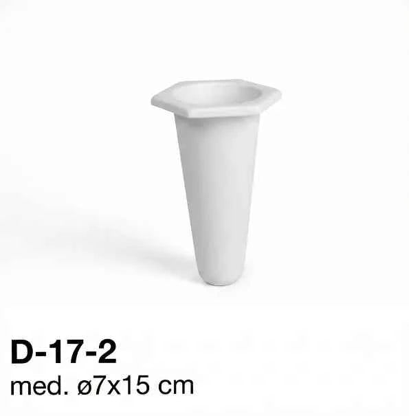 Depósito de plástico para jarrón D-17-2 | Entrega inmediata