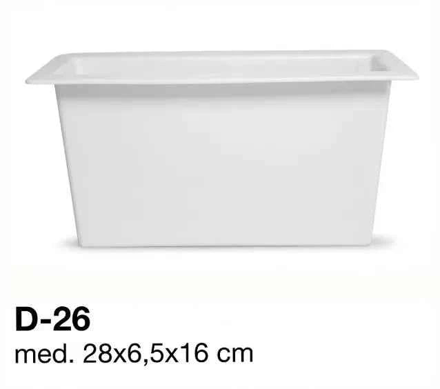 Depósito de Plástico para Jardinera D-26 | Envío Inmediato