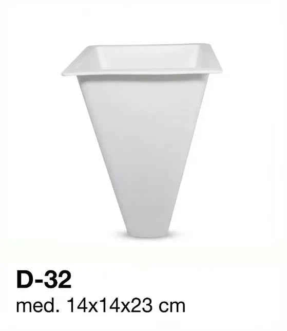 Depósito de Plástico para Jarrón D-32 | Envío Inmediato