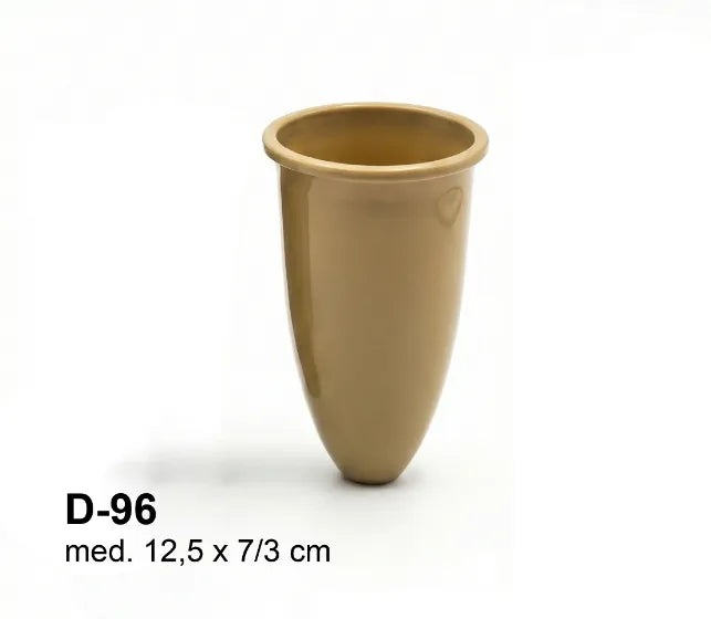 Depósito de plástico para jarrón D‑96 | 12,5×7×3 cm | Entrega inmediata