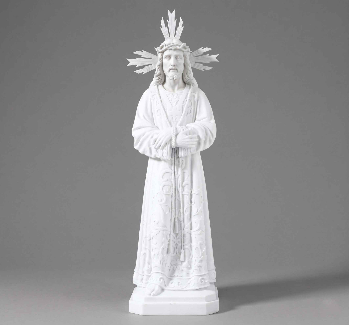 Escultura Cristo de Medinaceli (92 cm) - Mármol Sintético