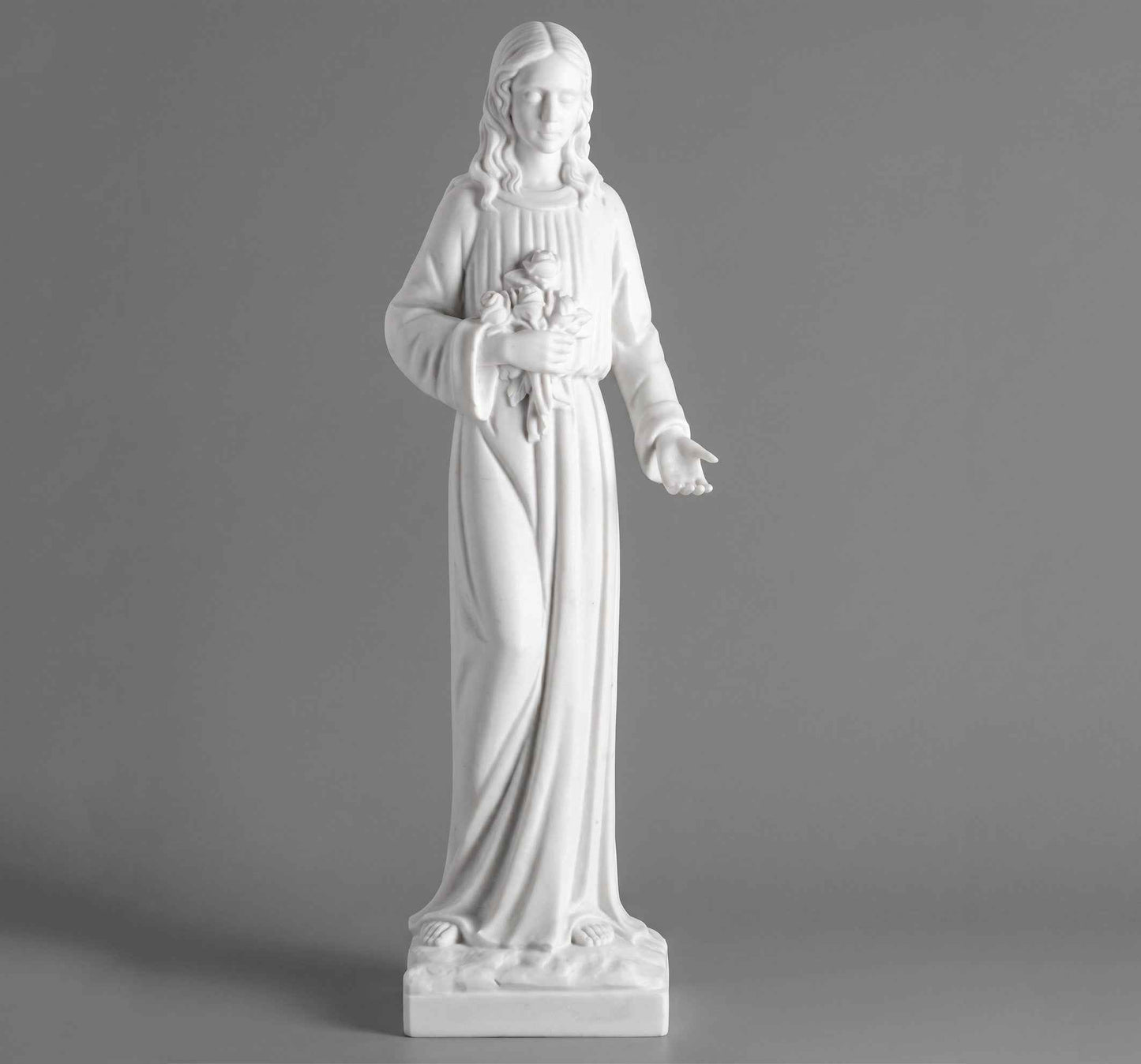 Escultura Joven Ofrenda (88 cm) - Mármol Sintético