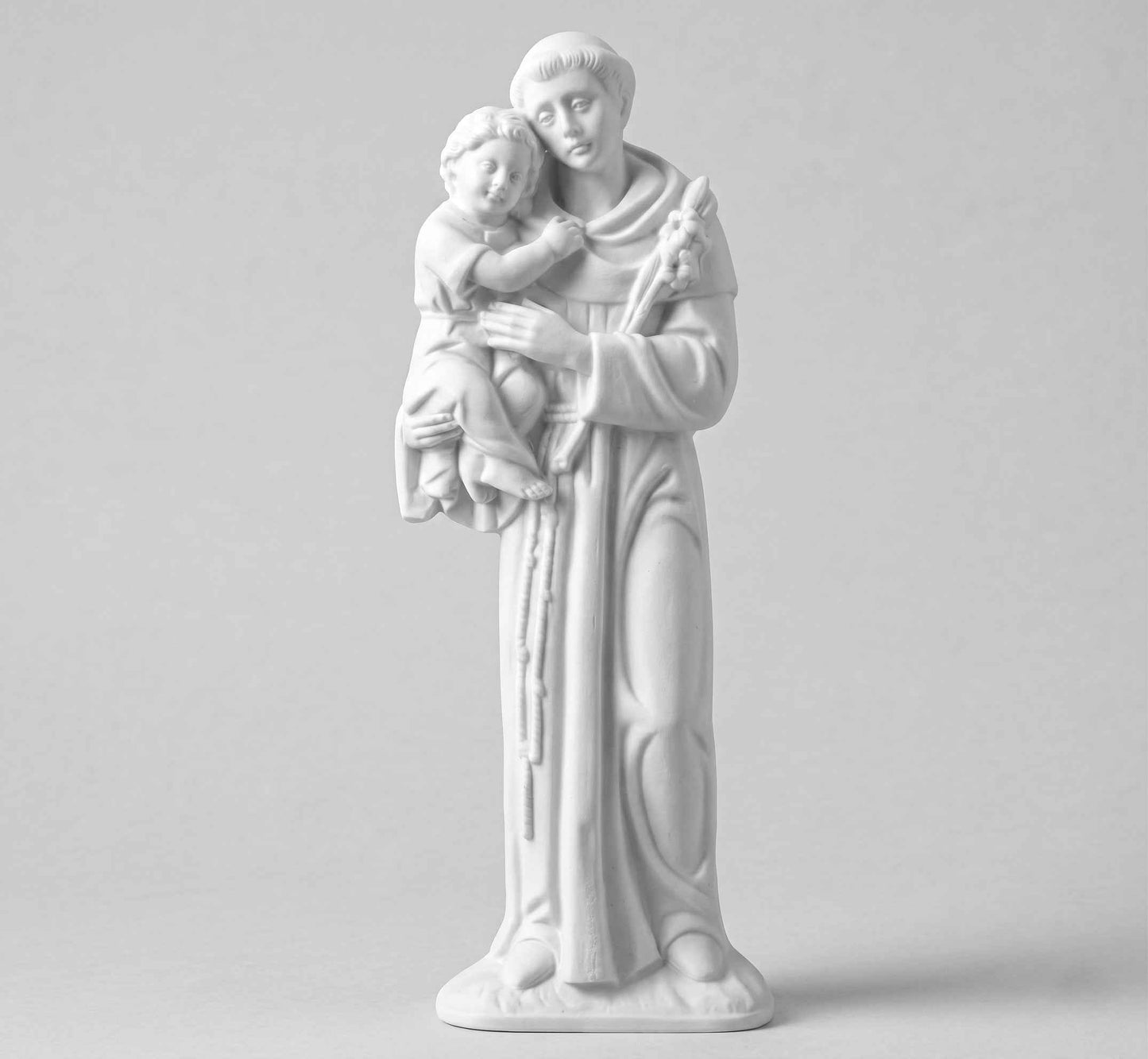 Figura de San Antonio Marmolina 36 cm Lápidas