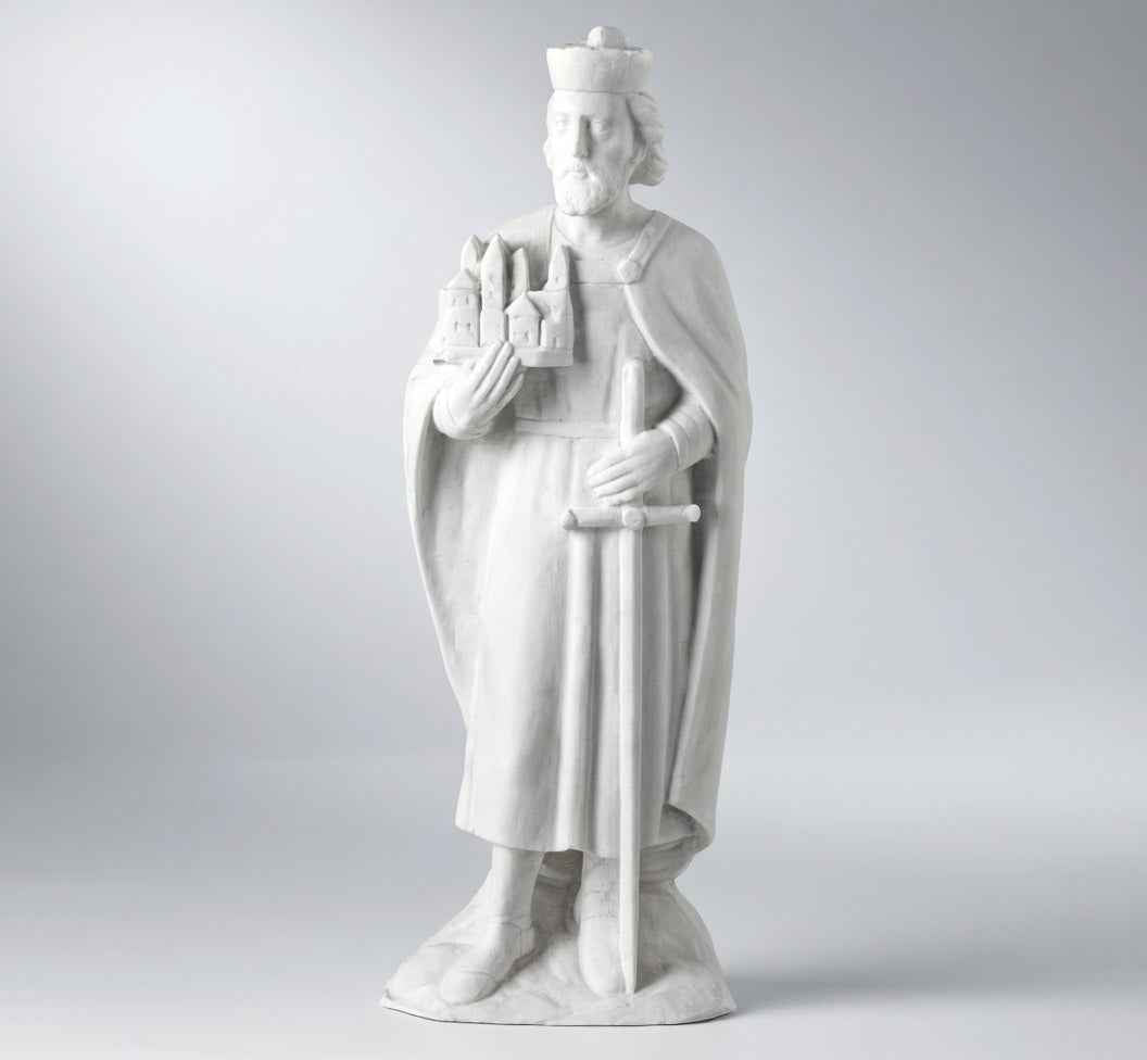 Figura de San Enrique Marmolina 36 cm Lápidas