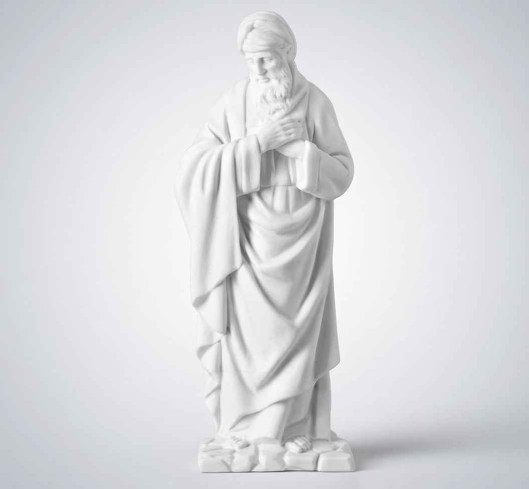 Figura de San Joaquín Marmolina 36 cm Lápidas