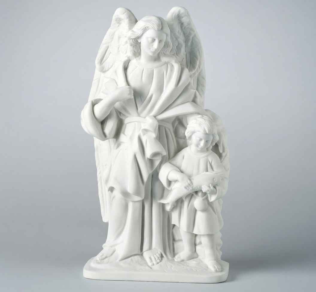 Figura de San Rafael Marmolina 37 cm Lápidas