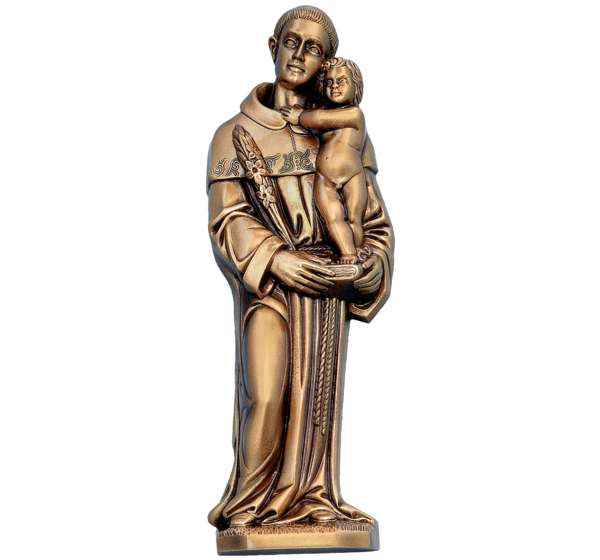 Imagen de San Antonio en Bronce de 39 cm Lápidas
