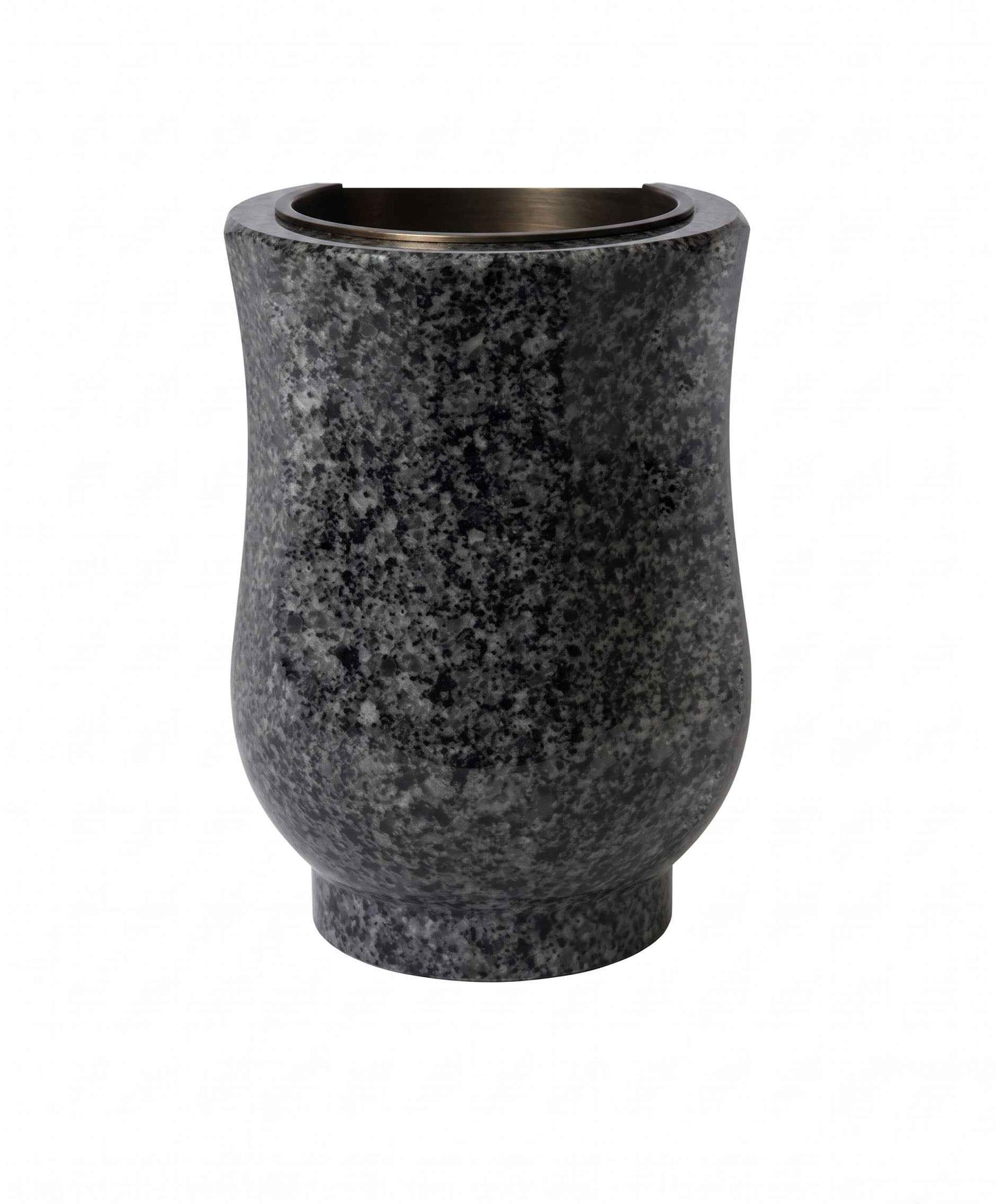 Jarrón Granito Tres Cuartos Copa para Lápida 18×12×10 cm