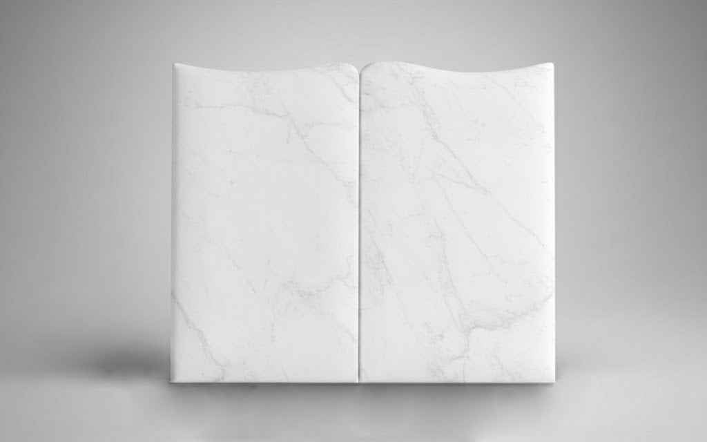 Libro Liso de Mármol Personalizado 40×30 cm
