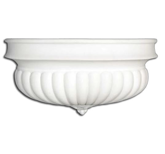 Jardinera de marmolina 24 cm