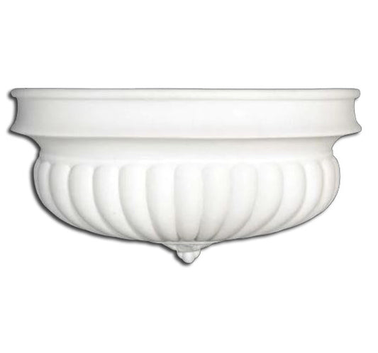 Jardinera de marmolina 24 cm