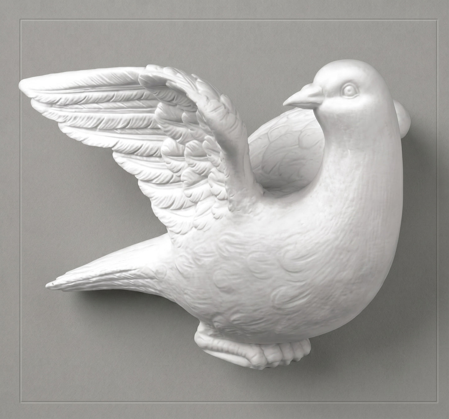a Pareja de Palomas MR 6583 está elaborada en mármol sintético de alta calidad y diseñada especialmente para la decoración de lápidas y monumentos funerarios.