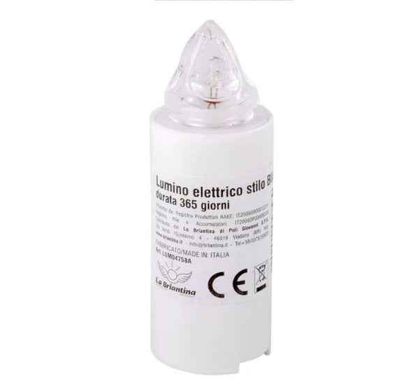 Vela LED 1 Año de Duración Luz Parpadeante