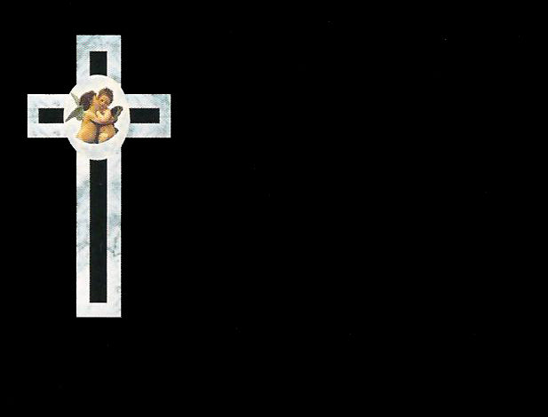 Cruz con ángel