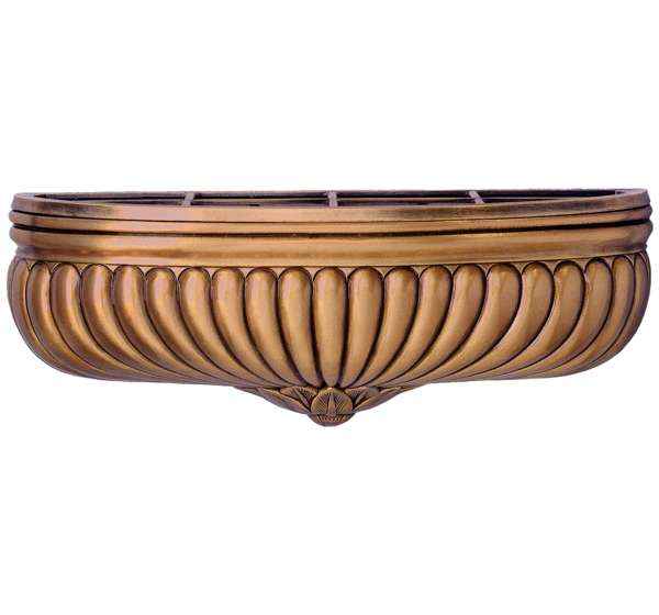 Gran Jardinera Funeraria de Bronce 40 cm