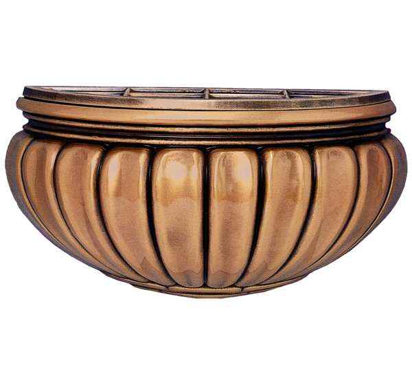 Jardinera Funeraria de Bronce Modelo Gallones de 28 cm
