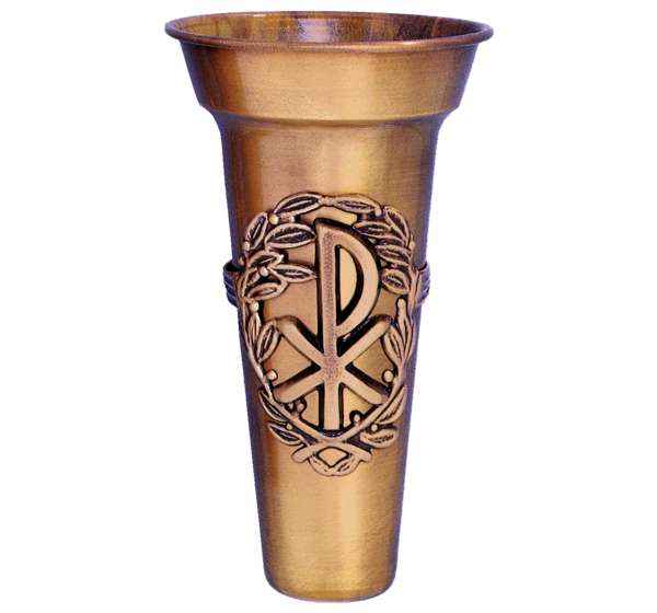 Jarrón de Bronce para Flores Modelo PAX 18 cm
