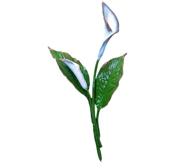 Flor de 40 cm.