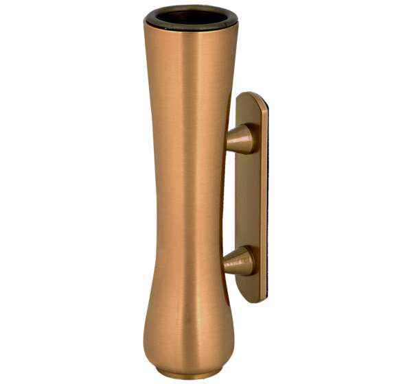 Búcaro Solitario de Bronce para una Sola Flor 14 cm Lápidas