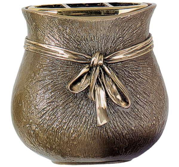 Jardinera de bronce 18 cm