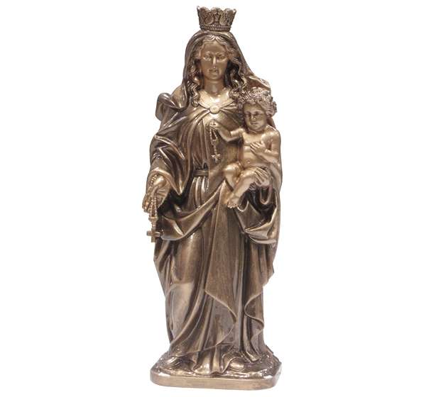 Virgen del Rosario 37 cm