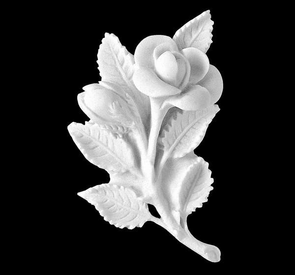 Rosa de 17 cm