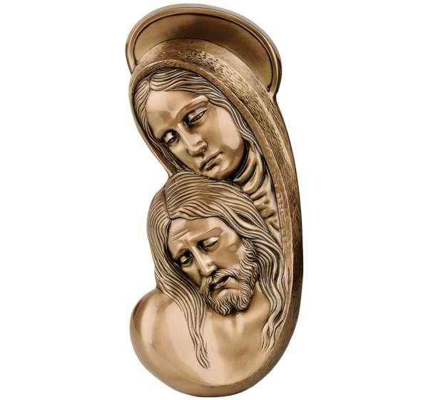Busto de La Piedad en Bronce de 41 cm Lápidas