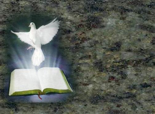Paloma de la Paz y Biblia